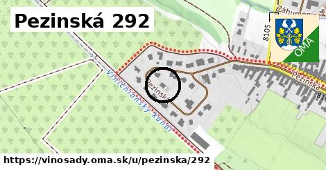 Pezinská 292, Vinosady