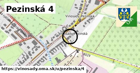 Pezinská 4, Vinosady