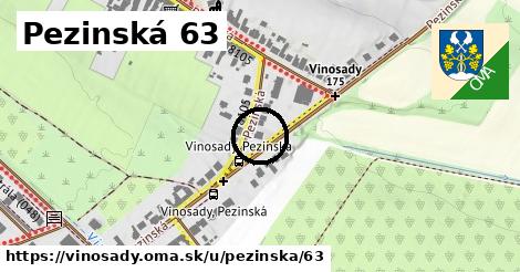 Pezinská 63, Vinosady