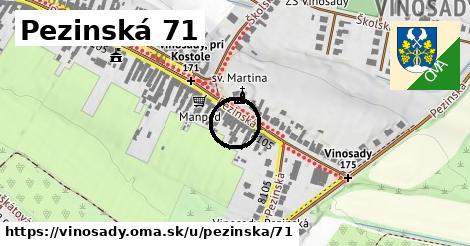 Pezinská 71, Vinosady