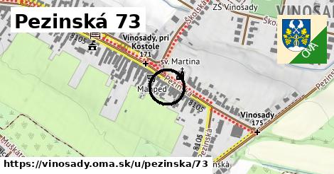 Pezinská 73, Vinosady