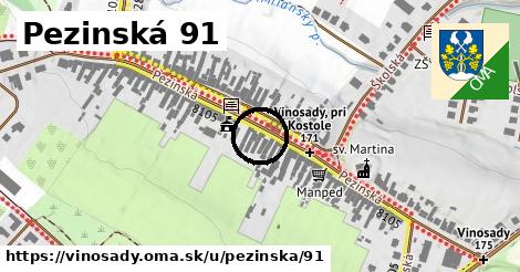 Pezinská 91, Vinosady
