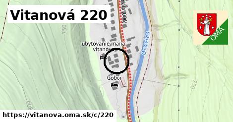Vitanová <span class="supisne">220</span>