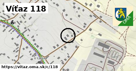 Víťaz <span class="supisne">118</span>