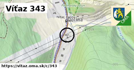 Víťaz <span class="supisne">343</span>