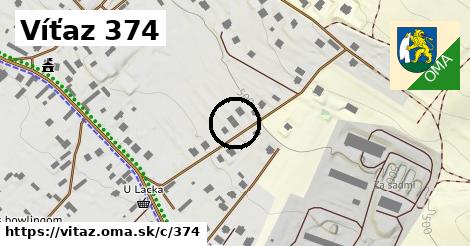 Víťaz <span class="supisne">374</span>