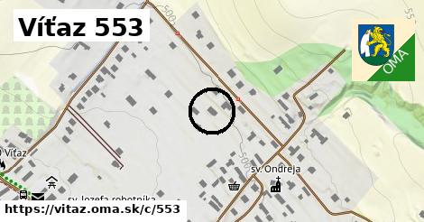 Víťaz <span class="supisne">553</span>