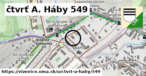čtvrť A. Háby 549, Vizovice