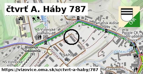 čtvrť A. Háby 787, Vizovice