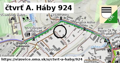 čtvrť A. Háby 924, Vizovice