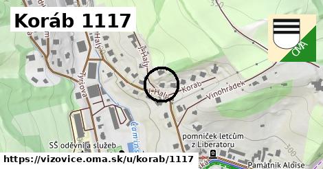 Koráb 1117, Vizovice