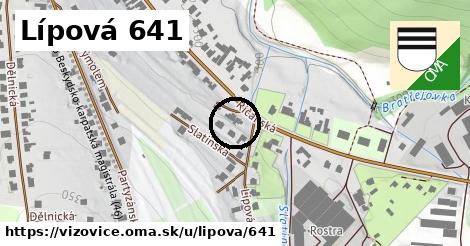 Lípová 641, Vizovice