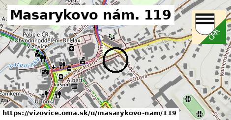 Masarykovo nám. 119, Vizovice