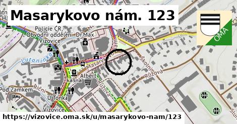 Masarykovo nám. 123, Vizovice