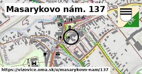 Masarykovo nám. 137, Vizovice