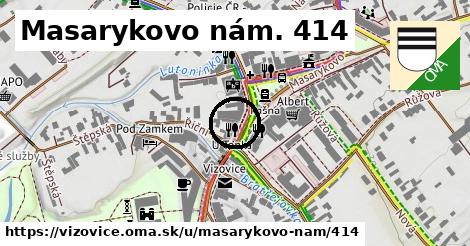 Masarykovo nám. 414, Vizovice