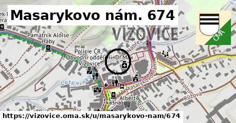 Masarykovo nám. 674, Vizovice