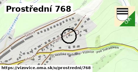 Prostřední 768, Vizovice