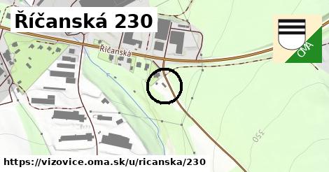 Říčanská 230, Vizovice