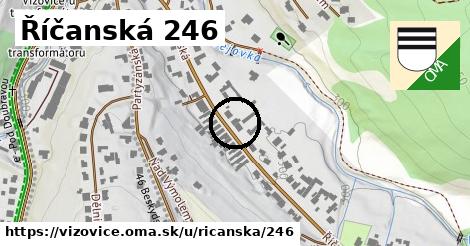 Říčanská 246, Vizovice