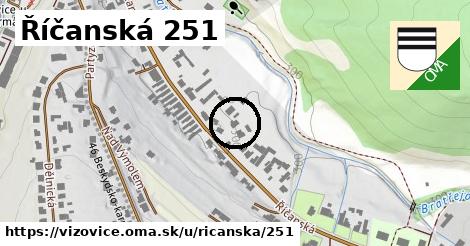 Říčanská 251, Vizovice