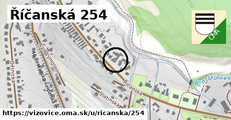 Říčanská 254, Vizovice