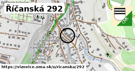 Říčanská 292, Vizovice