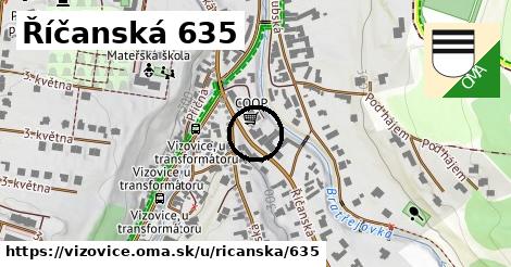 Říčanská 635, Vizovice