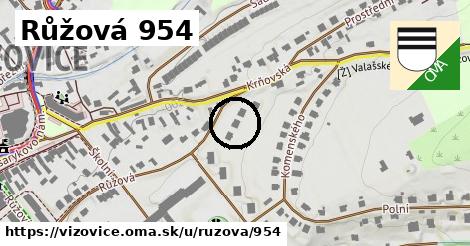 Růžová 954, Vizovice