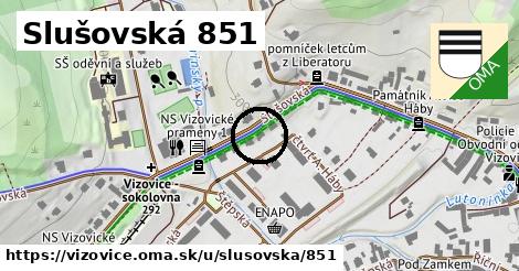 Slušovská 851, Vizovice