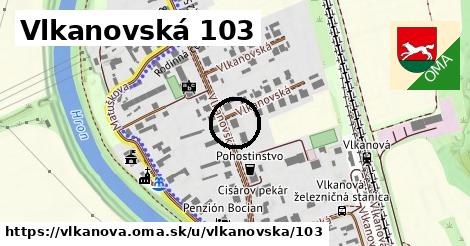 Vlkanovská 103, Vlkanová