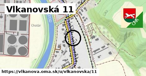 Vlkanovská 11, Vlkanová