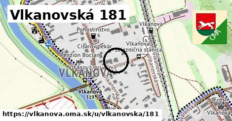 Vlkanovská 181, Vlkanová