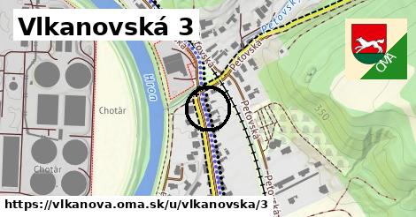 Vlkanovská 3, Vlkanová