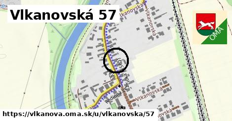 Vlkanovská 57, Vlkanová