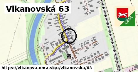 Vlkanovská 63, Vlkanová