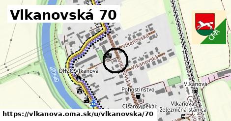 Vlkanovská 70, Vlkanová