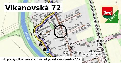 Vlkanovská 72, Vlkanová