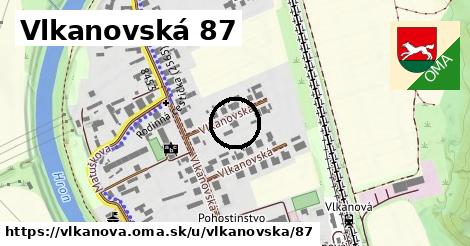 Vlkanovská 87, Vlkanová