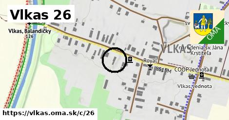 Vlkas <span class="supisne">26</span>
