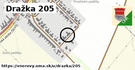 Dražka 205, Vnorovy