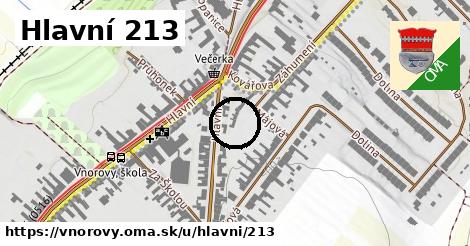 Hlavní 213, Vnorovy