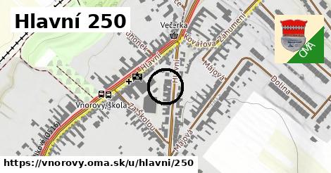 Hlavní 250, Vnorovy