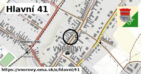 Hlavní 41, Vnorovy