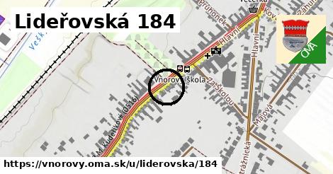 Lideřovská 184, Vnorovy