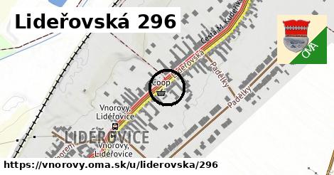 Lideřovská 296, Vnorovy