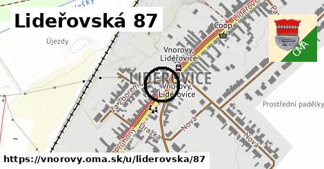 Lideřovská 87, Vnorovy