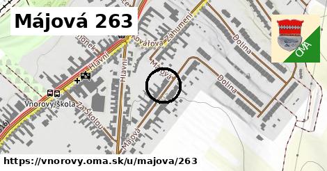 Májová 263, Vnorovy