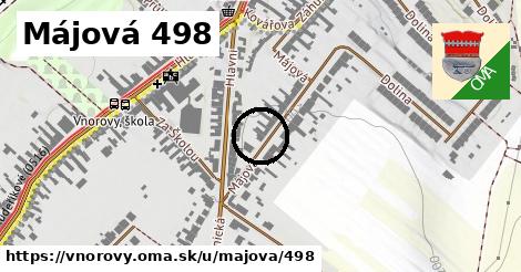 Májová 498, Vnorovy