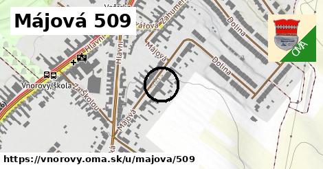 Májová 509, Vnorovy